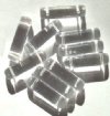 10 7x25mm Crystal Two Hole Glass Spacer Beads